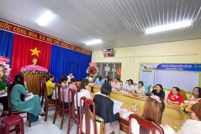 BUỔI HỌP PHỤ HUYNH HỌC SINH ĐẦU NĂM HỌC 2024 – 2025